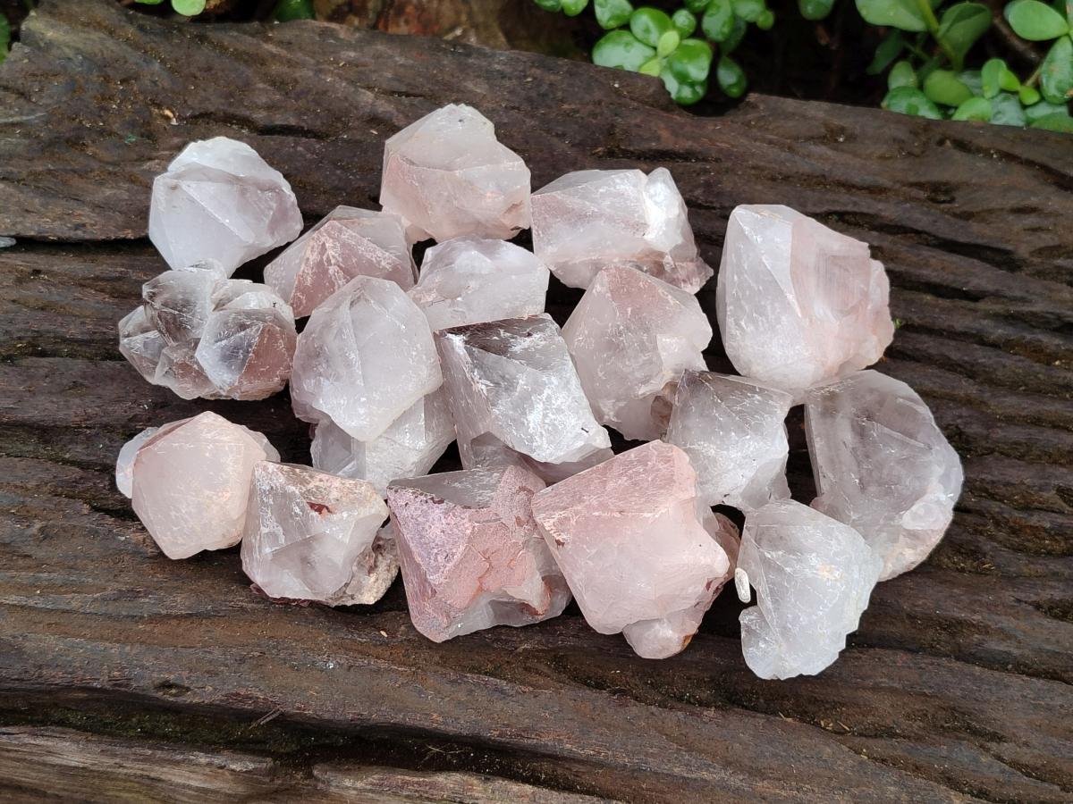 Natural Smokey Hematoid Crystals x 35 From Madagascar - Toprock Gemstones and Minerals 