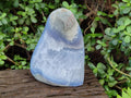 Polished Large Blue Lace Agate Standing Display Piece x 1 From Nsanje, Malawi - Toprock Gemstones and Minerals 