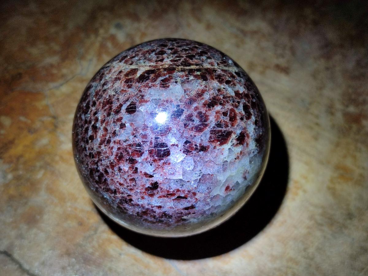 Polished Garnet Spheres x 3 From Mahajanga, Madagascar - Toprock Gemstones and Minerals 