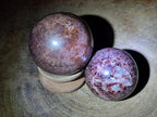 Polished Garnet Spheres x 3 From Mahajanga, Madagascar - Toprock Gemstones and Minerals 