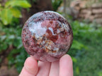 Polished Garnet Spheres x 3 From Mahajanga, Madagascar - Toprock Gemstones and Minerals 