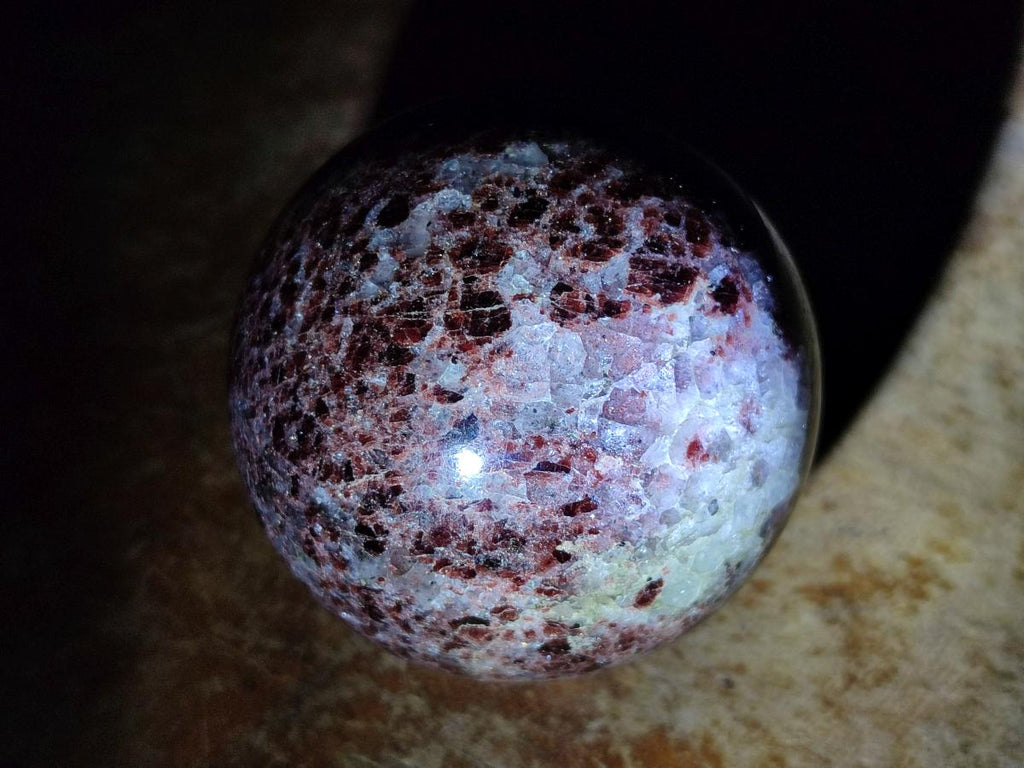 Polished Garnet Spheres x 3 From Mahajanga, Madagascar - Toprock Gemstones and Minerals 