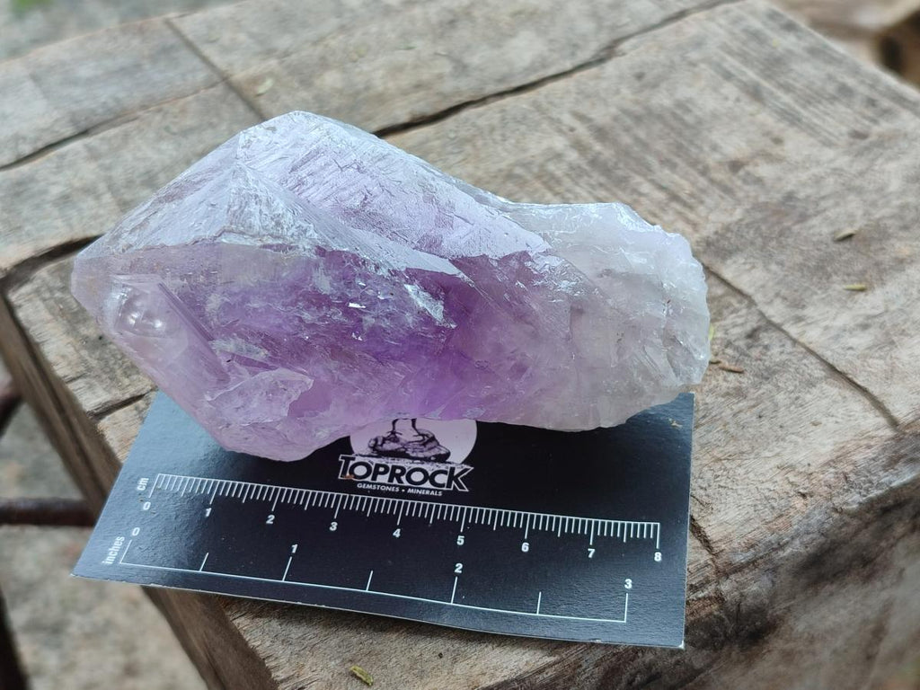 Natural Jacaranda Amethyst Crystals x 6 From Mumbwa, Zambia - Toprock Gemstones and Minerals 