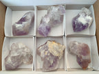 Natural Jacaranda Amethyst Crystals x 6 From Mumbwa, Zambia - Toprock Gemstones and Minerals 