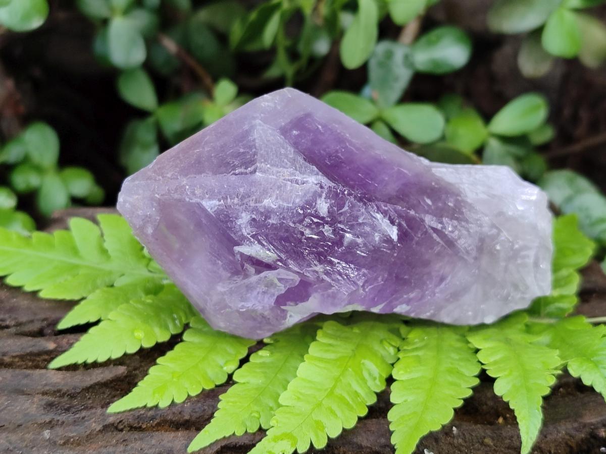 Natural Jacaranda Amethyst Crystals x 6 From Mumbwa, Zambia - Toprock Gemstones and Minerals 