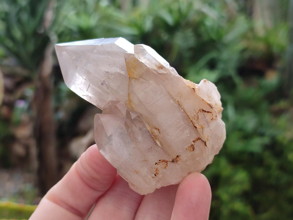 Natural Red Hematoid Quartz Clusters x 5 From Karoi, Zimbabwe - Toprock Gemstones and Minerals 