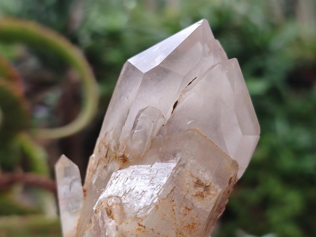 Natural Red Hematoid Quartz Clusters x 5 From Karoi, Zimbabwe - Toprock Gemstones and Minerals 