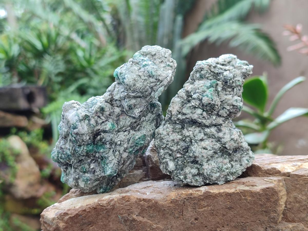 Natural Emerald Mica 'Mutokolite' Cobbed Specimens x 14 From Mutoko, Zimbabwe - Toprock Gemstones and Minerals 