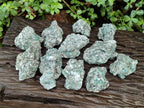 Natural Emerald Mica 'Mutokolite' Cobbed Specimens x 14 From Mutoko, Zimbabwe - Toprock Gemstones and Minerals 