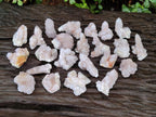 Natural Pale Lilac Spirit Amethyst Drusy Clusters x 70 From Boekenhouthoek, South Africa - Toprock Gemstones and Minerals 