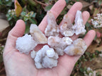 Natural Pale Lilac Spirit Amethyst Drusy Clusters x 70 From Boekenhouthoek, South Africa - Toprock Gemstones and Minerals 