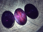 Polished Sodalite Palm Stones x 26 From Kunene River, Namibia - Toprock Gemstones and Minerals 