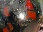 Polished Bloodstone Spheres x 2 From Swaziland - Toprock Gemstones and Minerals 