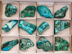 Polished Malacolla Free Forms x 12 From Kulukuluku, Congo - Toprock Gemstones and Minerals 