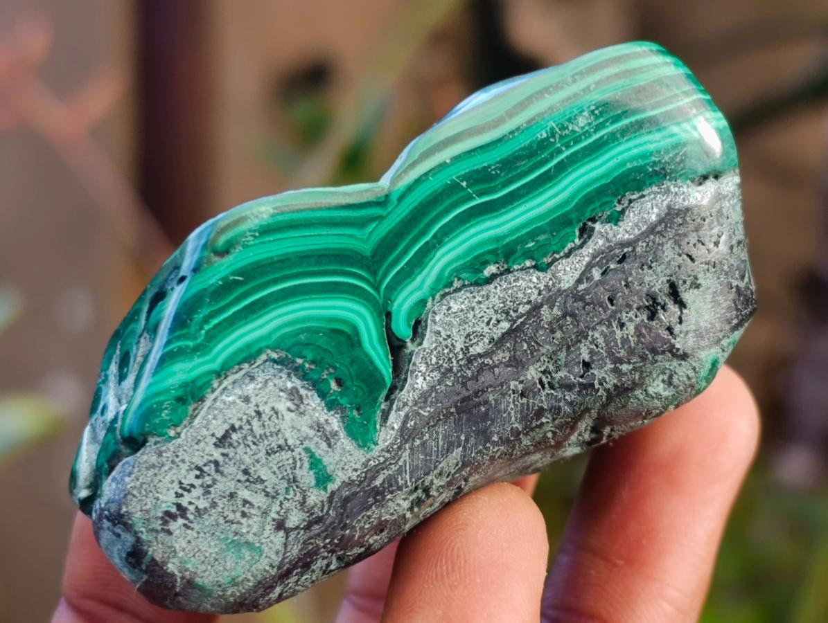 Polished Malacolla Free Forms x 12 From Kulukuluku, Congo - Toprock Gemstones and Minerals 
