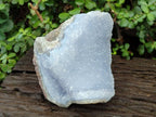 Natural Blue Lace Agate Geode Specimens x 3 From Nsanje, Malawi - Toprock Gemstones and Minerals 