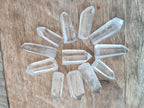 Polished Wire Wrap Sized Clear Quartz Crystals x 70 From Madagascar - Toprock Gemstones and Minerals 