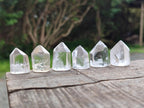 Polished Wire Wrap Sized Clear Quartz Crystals x 70 From Madagascar - Toprock Gemstones and Minerals 