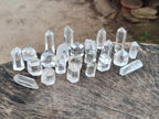 Polished Wire Wrap Sized Clear Quartz Crystals x 70 From Madagascar - Toprock Gemstones and Minerals 
