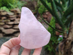 Polished Gemmy Rose Quartz Flames x 4 From Madagascar - Toprock Gemstones and Minerals 