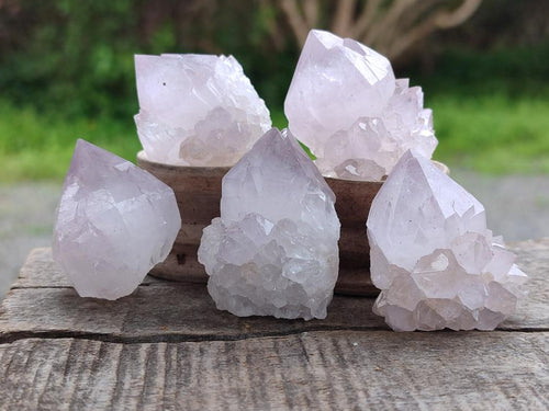 Natural Spirit Amethyst Crystals x 35 From Boekenhouthoek, South Africa - Toprock Gemstones and Minerals 