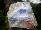 Natural Blue Lace Agate Geode Specimens x 12 From Nsanje, Malawi - Toprock Gemstones and Minerals 