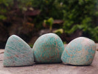 Polished Amazonite Free Forms x 35 From Zimbabwe - Toprock Gemstones and Minerals 