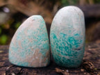 Polished Amazonite Free Forms x 35 From Zimbabwe - Toprock Gemstones and Minerals 