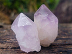 Natural Jacaranda Amethyst Single Crystals x 24 From Mumbwa, Zambia - Toprock Gemstones and Minerals 