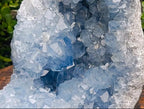 Natural Large Blue Celestite Geode Specimen x 1 From Sakoany, Madagascar - Toprock Gemstones and Minerals 