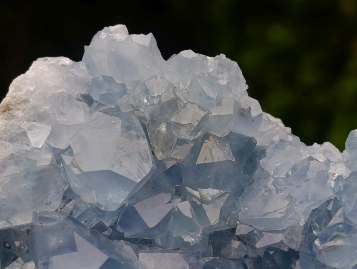 Natural Large Blue Celestite Geode Specimen x 1 From Sakoany, Madagascar - Toprock Gemstones and Minerals 