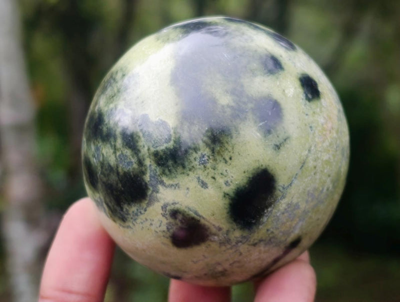 Polished Leopard Stone Spheres x 6 From Zimbabwe - Toprock Gemstones and Minerals 