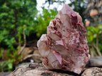 Natural Red Hematoid Quartz Clusters x 2 From Karoi, Zimbabwe - Toprock Gemstones and Minerals 