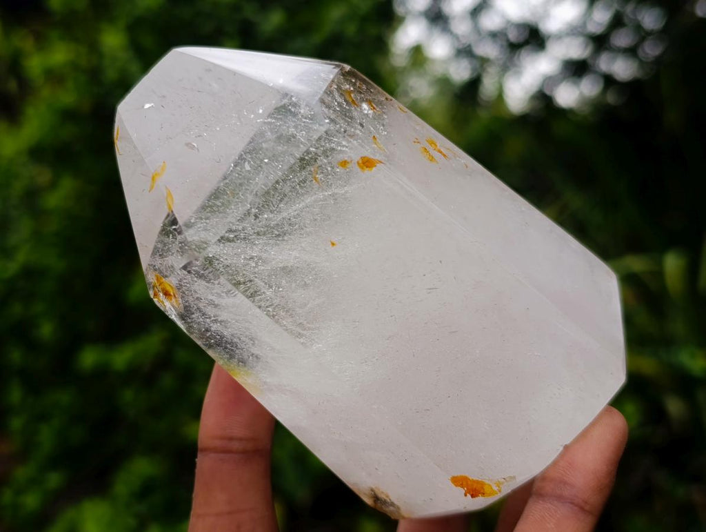 Polished Clear Quartz Display Crystals x 3 From Madagascar - Toprock Gemstones and Minerals 