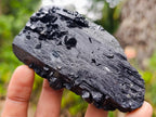 Natural Schorl Black Tourmaline Specimens x 6 From Erongo, Namibia - Toprock Gemstones and Minerals 