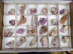 Natural Mixed Spirit Amethyst Crystals and Clusters x 24 From Boekenhouthoek, South Africa - Toprock Gemstones and Minerals 