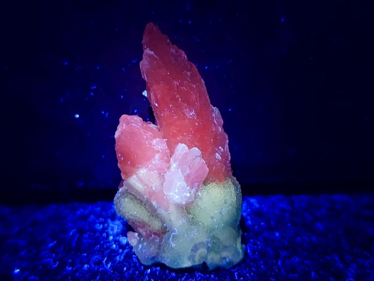 Natural Drusy Quartz Coated Calcite Pseudomorph Specimens x 24 From Albert's Mountain, Lesotho - Toprock Gemstones and Minerals 