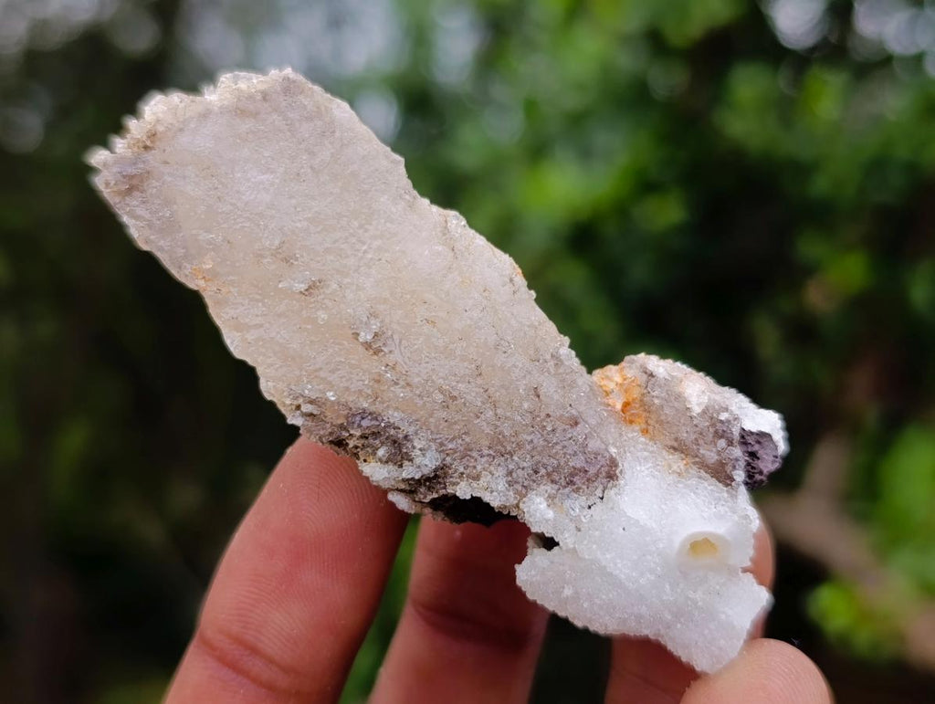 Natural Drusy Quartz Coated Calcite Pseudomorph Specimens x 24 From Albert's Mountain, Lesotho - Toprock Gemstones and Minerals 