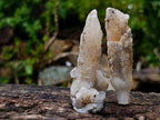 Natural Drusy Quartz Coated Calcite Pseudomorph Specimens x 24 From Albert's Mountain, Lesotho - Toprock Gemstones and Minerals 