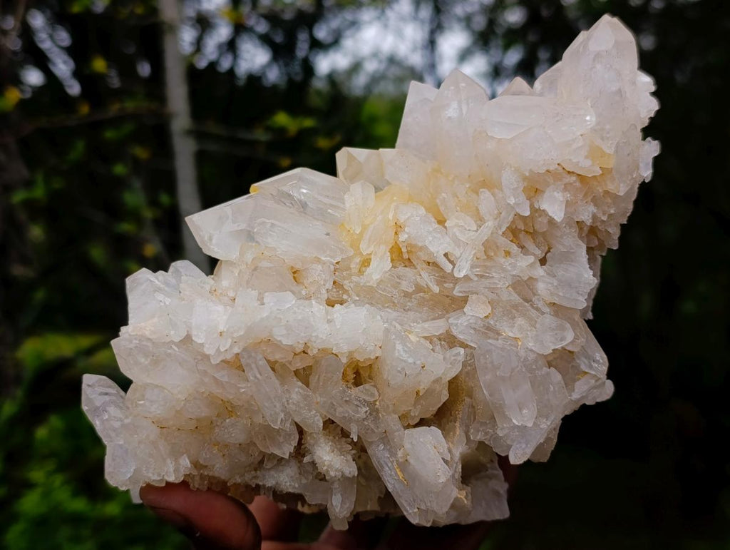 Natural Malagasy Quartz Clusters x 2 From Madagascar - Toprock Gemstones and Minerals 