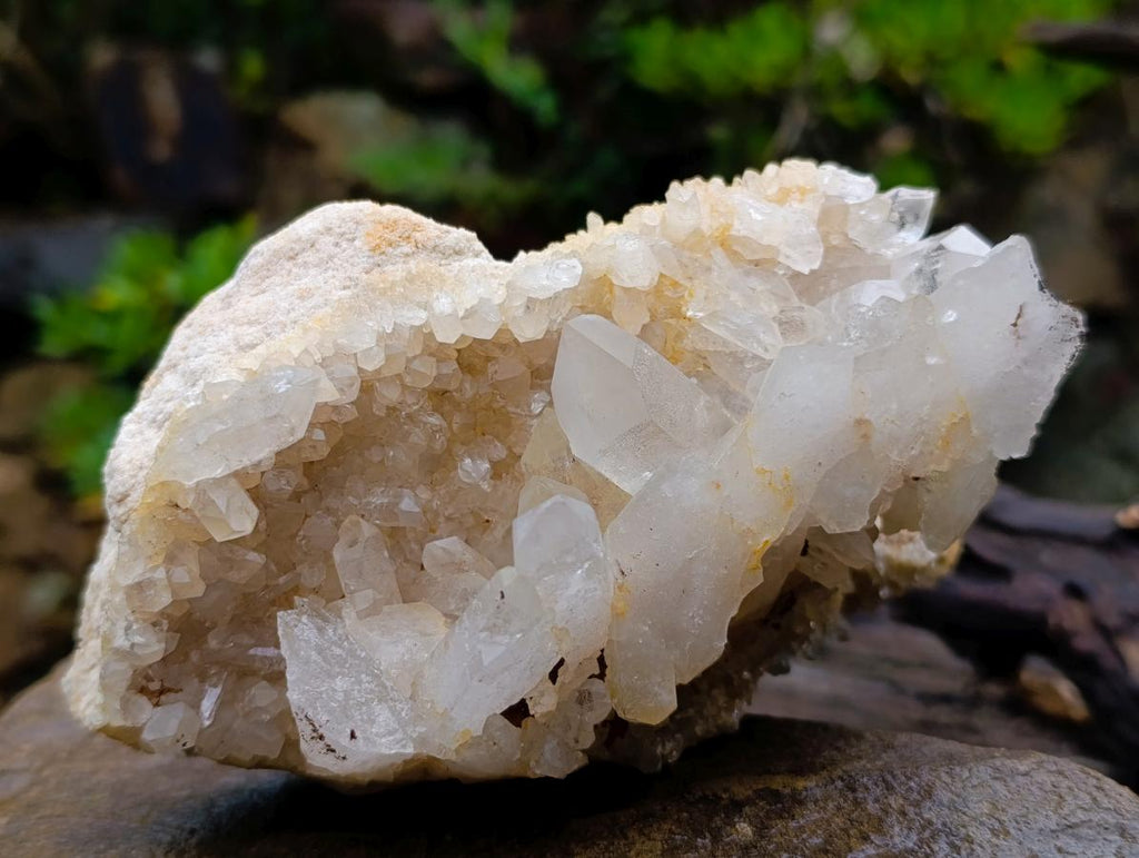 Natural Malagasy Quartz Clusters x 2 From Madagascar - Toprock Gemstones and Minerals 