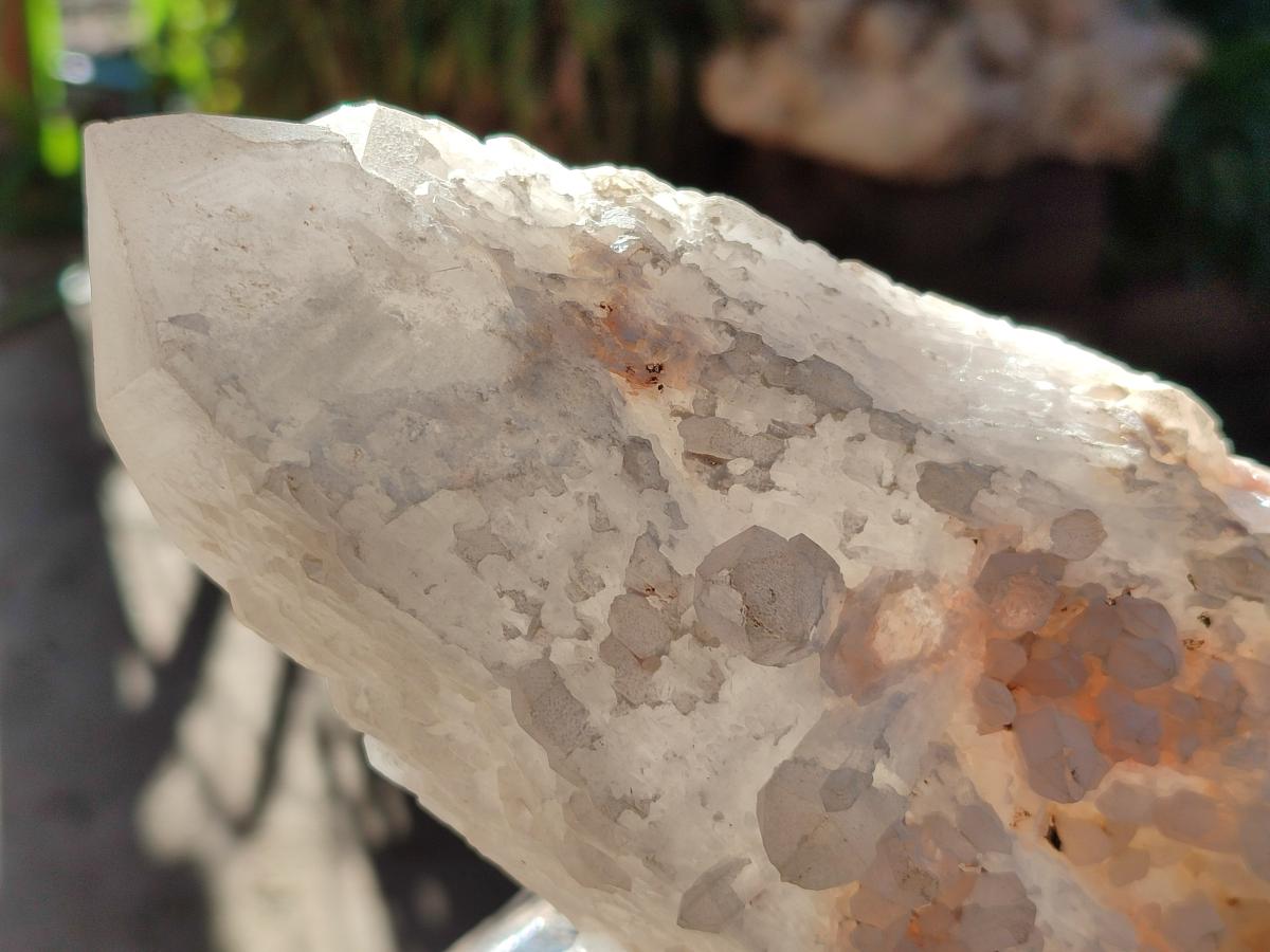 Natural Cascading "Anananas" Candle Quartz Crystals x 2 From Antsirabe, Madagascar - Toprock Gemstones and Minerals 