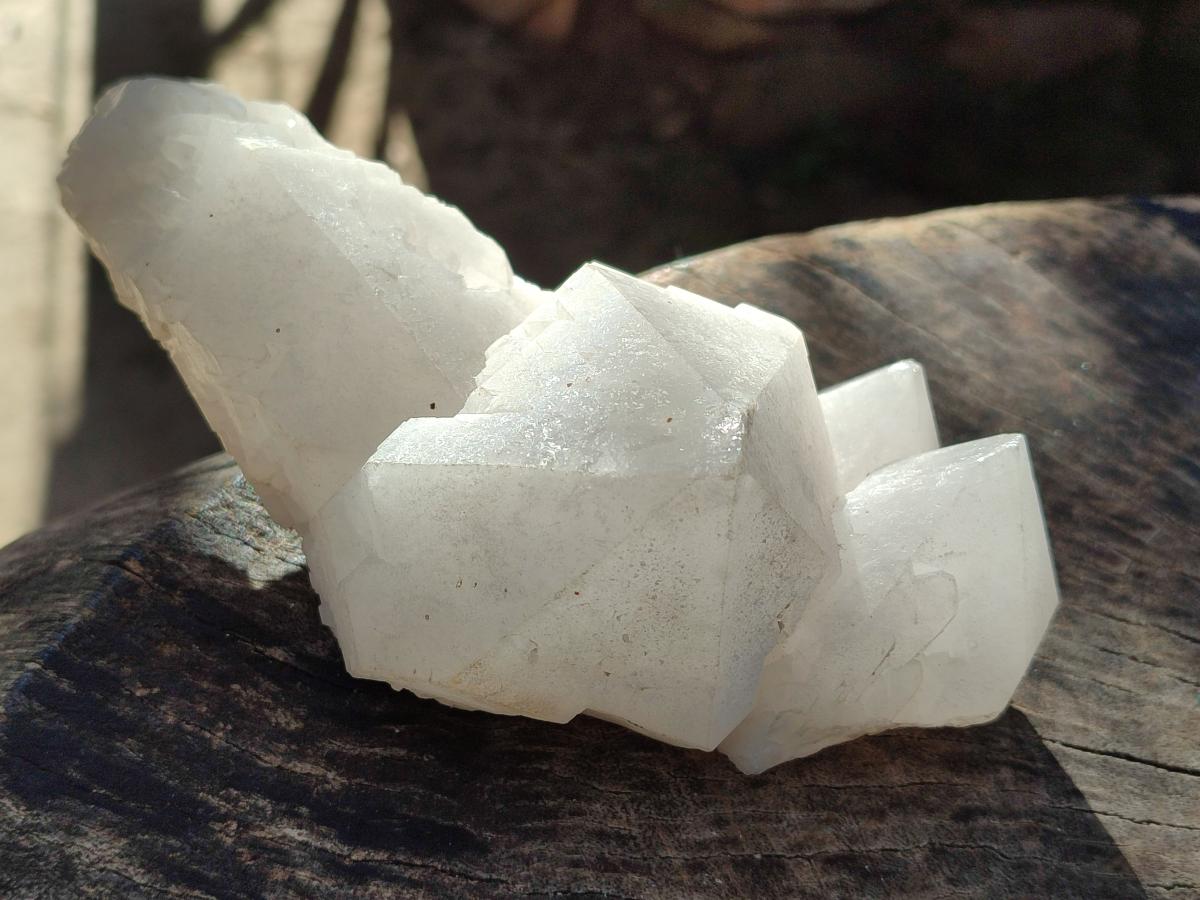 Natural Cascading "Anananas" Candle Quartz Crystals x 2 From Antsirabe, Madagascar - Toprock Gemstones and Minerals 