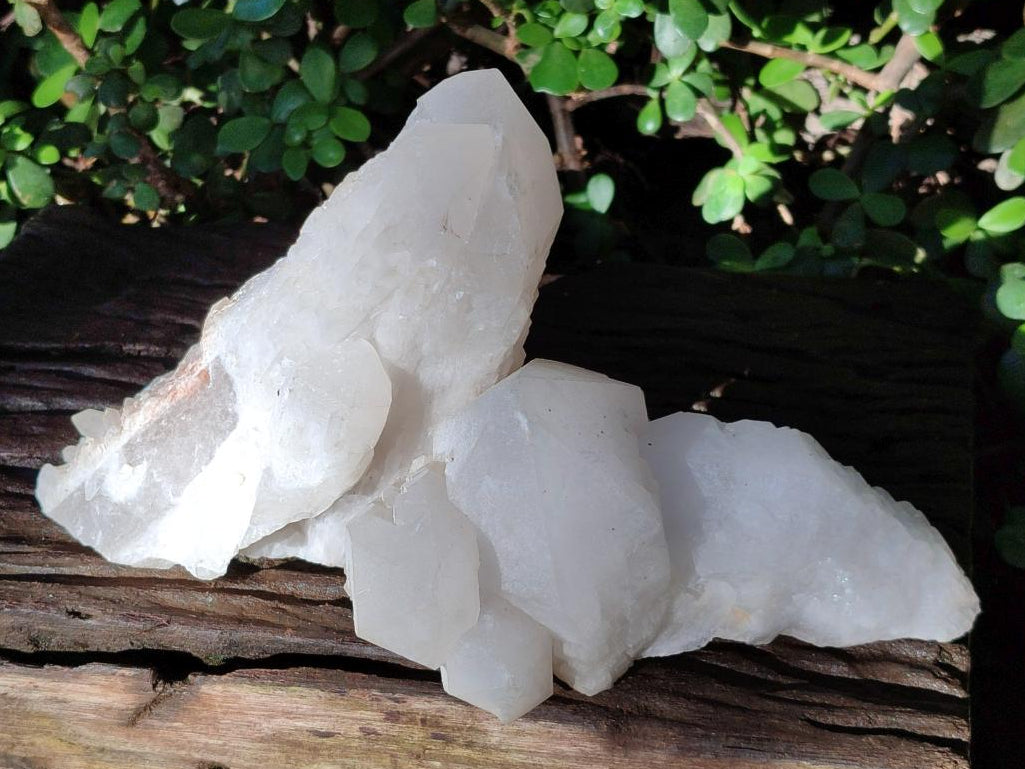 Natural Cascading "Anananas" Candle Quartz Crystals x 2 From Antsirabe, Madagascar - Toprock Gemstones and Minerals 