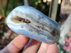 Polished Blue Lace Agate Free Forms x 6 From Nsanje, Malawi - Toprock Gemstones and Minerals 