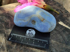 Polished Blue Lace Agate Free Forms x 6 From Nsanje, Malawi - Toprock Gemstones and Minerals 