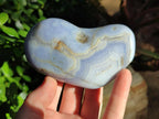 Polished Blue Lace Agate Free Forms x 6 From Nsanje, Malawi - Toprock Gemstones and Minerals 