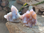 Natural Spirit Ametrine Clusters x 12 From Boekenhouthoek, South Africa - Toprock Gemstones and Minerals 