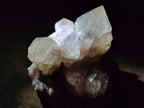 Natural Cascading White Phantom Smokey Luena Quartz Clusters x 2 From Luena, Congo - Toprock Gemstones and Minerals 