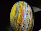 Polished Golden Tigers Eye Standing Display Pieces x 3 From Prieska, South Africa - Toprock Gemstones and Minerals 